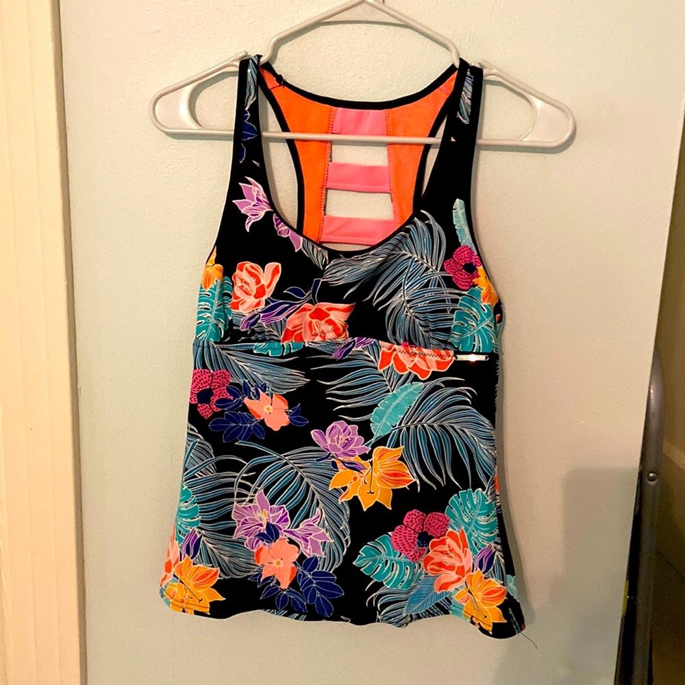 Tanking top + swim skirt